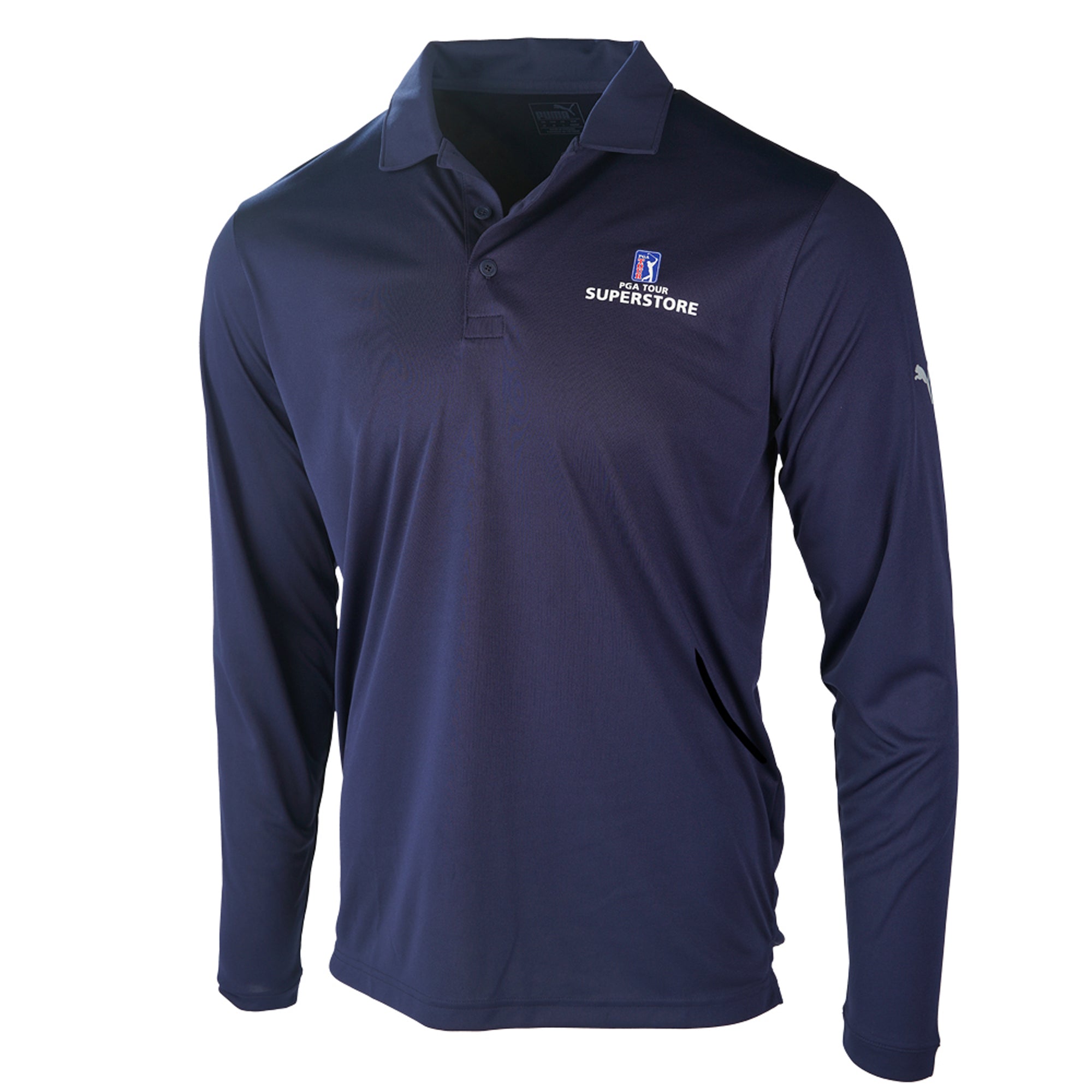 Roswell Long Sleeve Golf Polo – PUMA Golf