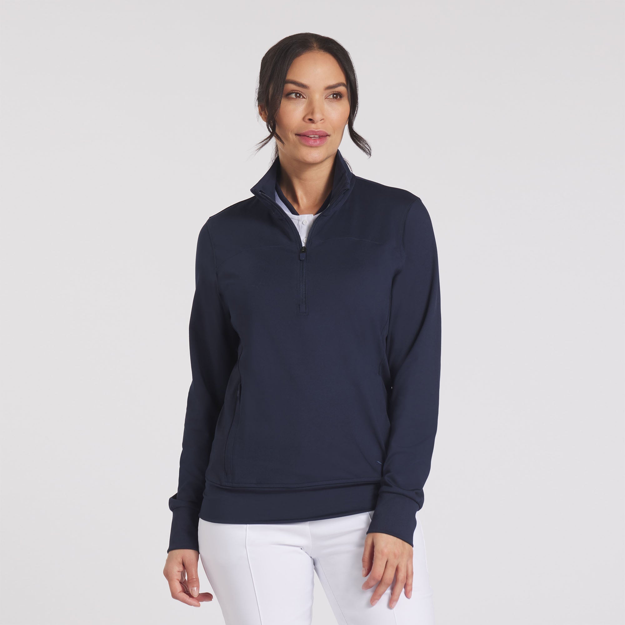 p_kuru Women's CLOUDSPUN Isla Golf 1/4 Zip – PUMA Golf