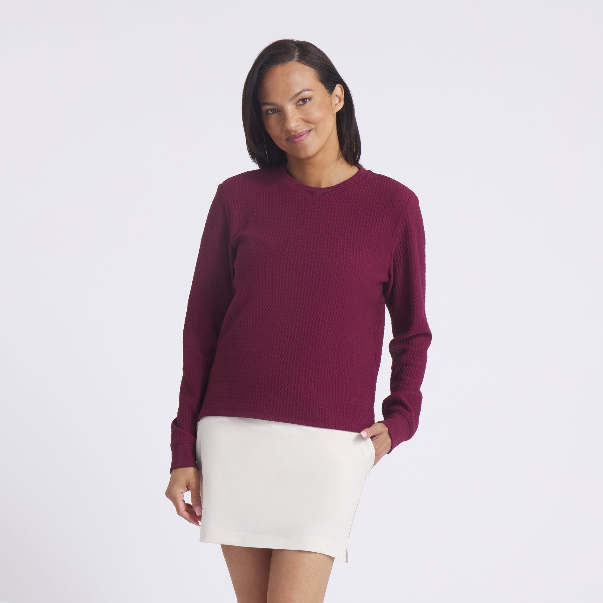 Women's Boulder Crew Golf Sweater – PUMA Golf