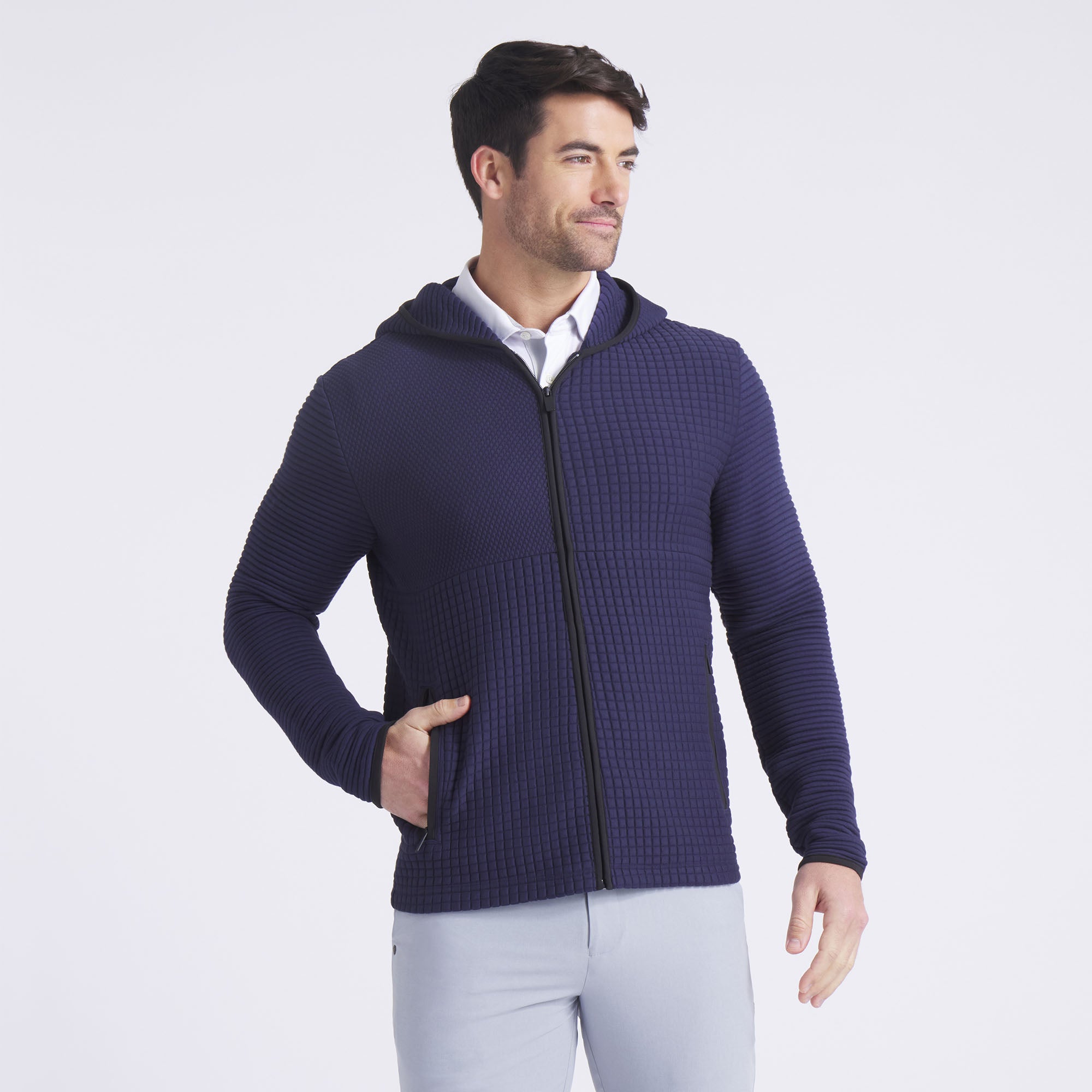 PUMA ゴルフジャケット ネイビー Hielands Golf Jacket – PUMA Golf