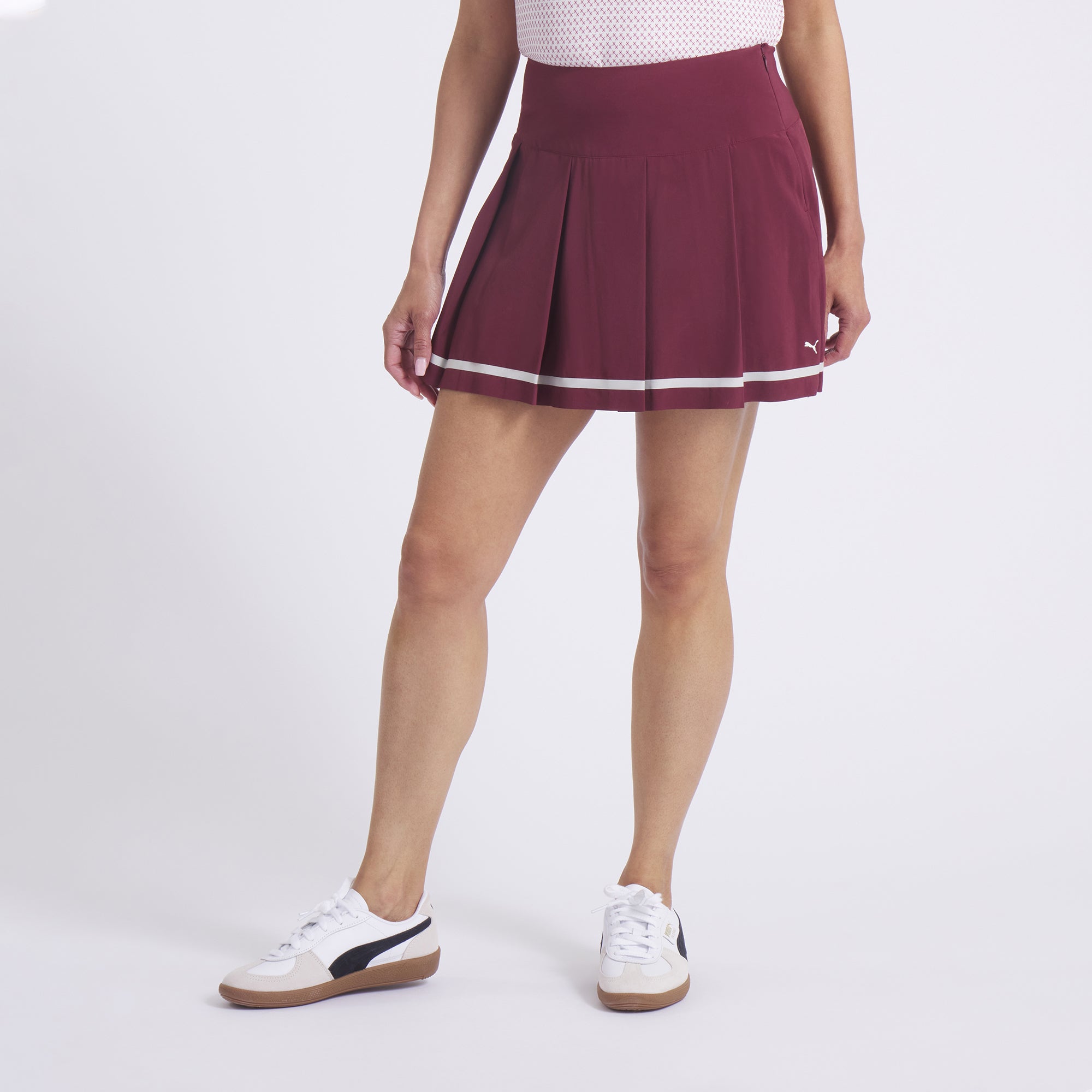 Women's Stripe Pleated Golf Skirt – PUMA Golf