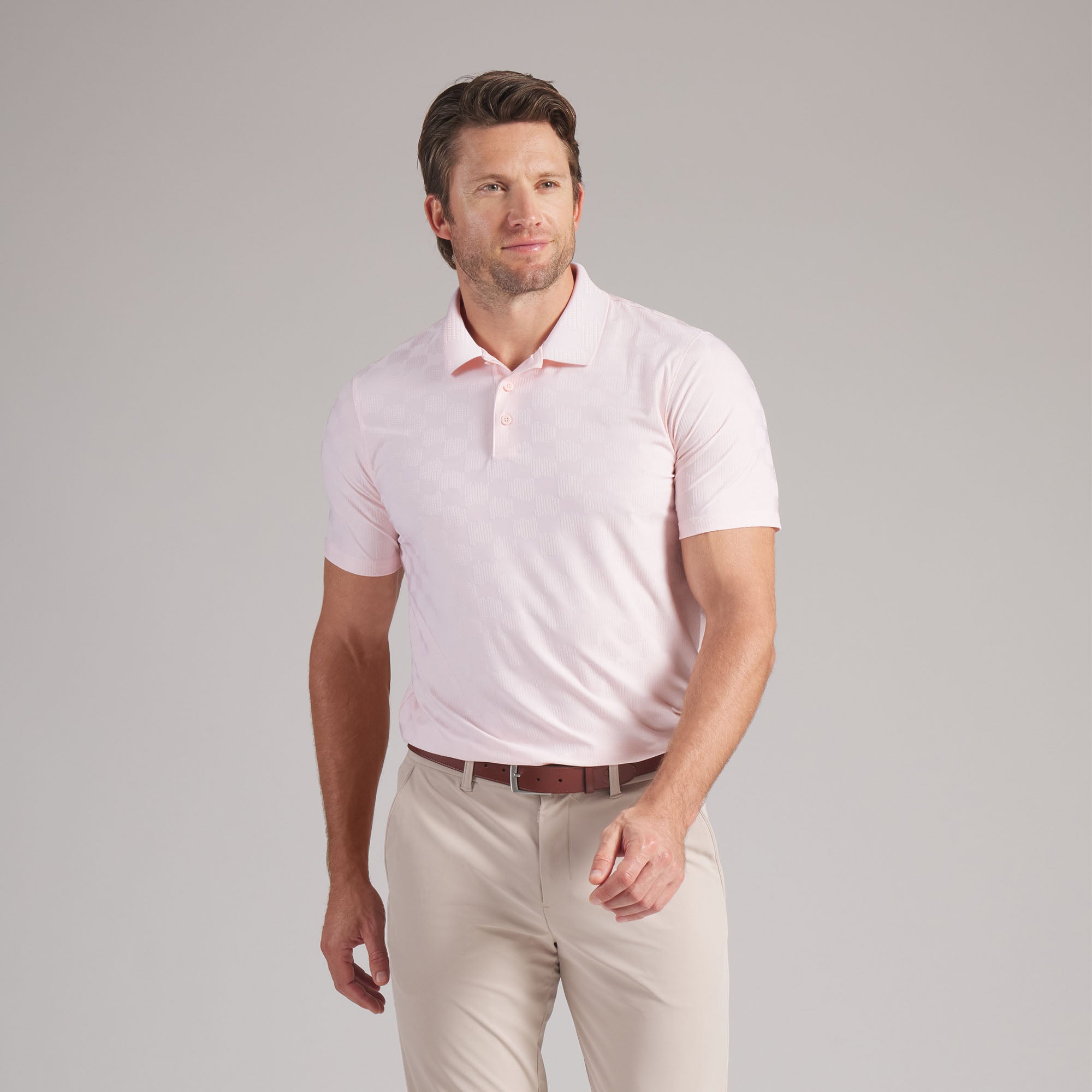 MATTR Check Jacquard BN Golf Polo – PUMA Golf