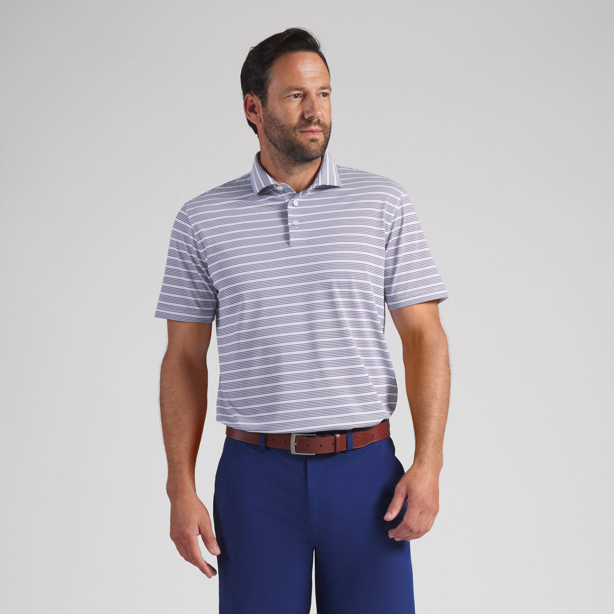 Clubhouse Stripe Golf Polo – PUMA Golf