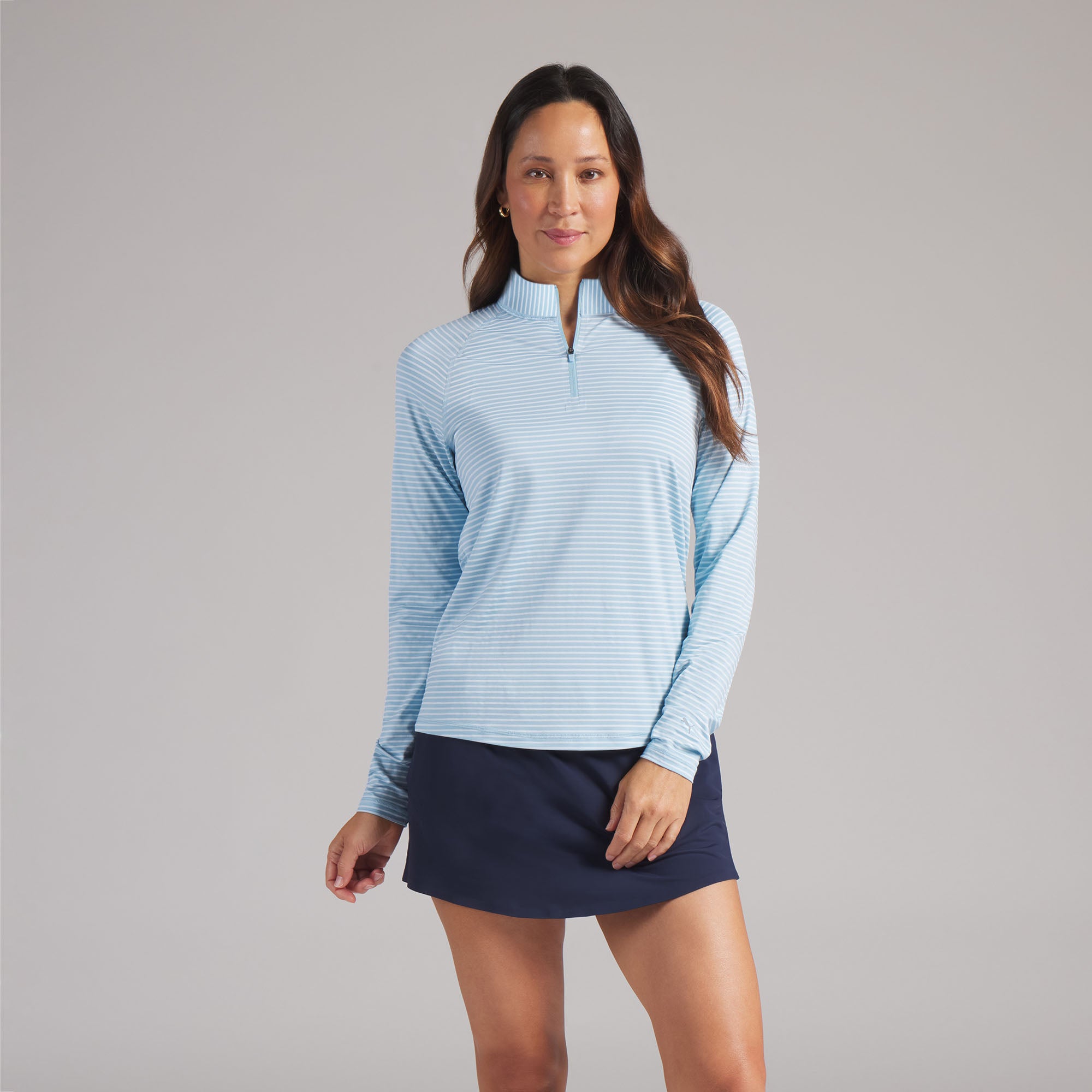 Women's UV Stripe 1/4 Zip Golf Jacket – PUMA Golf