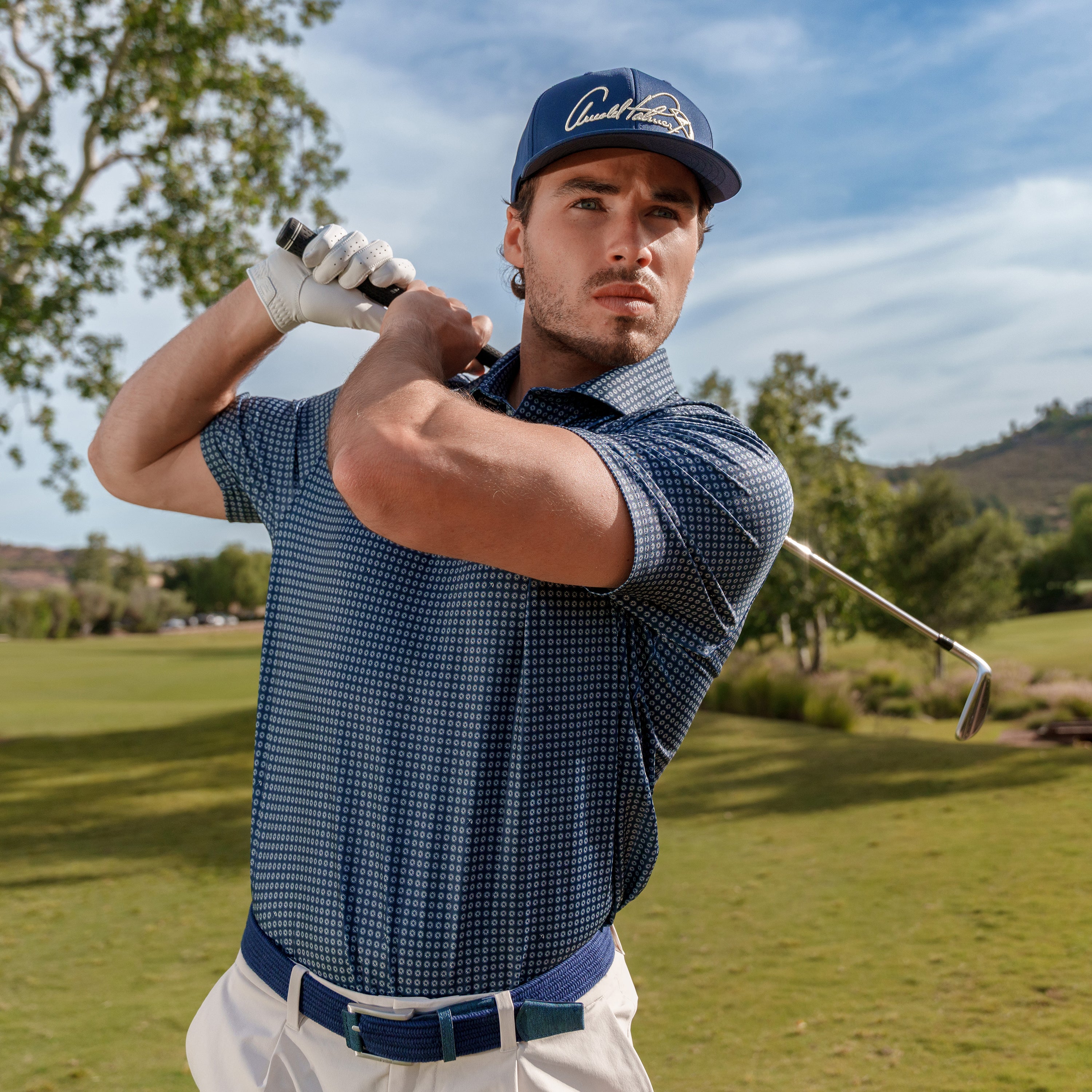 AP MATTR Geo Golf Polo – PUMA Golf