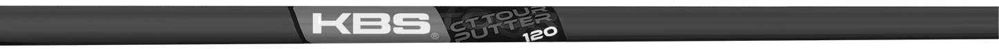 KBS CT Tour 120 Straight Black Putter Length
