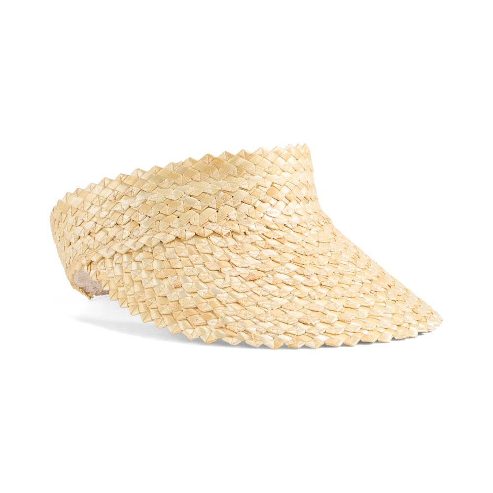 PUMA Golf Women's Straw Fashion Golf Visor Putty