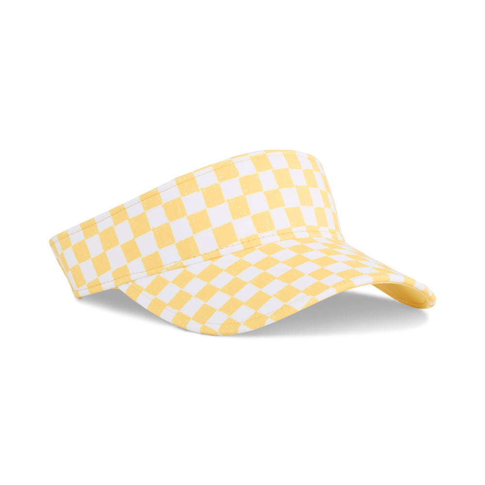 PUMA Golf Women's Graphic Tour Elastic Golf Visor Sunny yellow