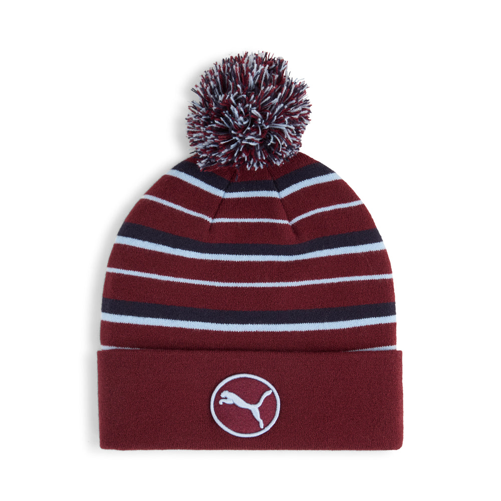 PUMA Golf Pom Golf Beanie Ruby shimmer / haute tropic