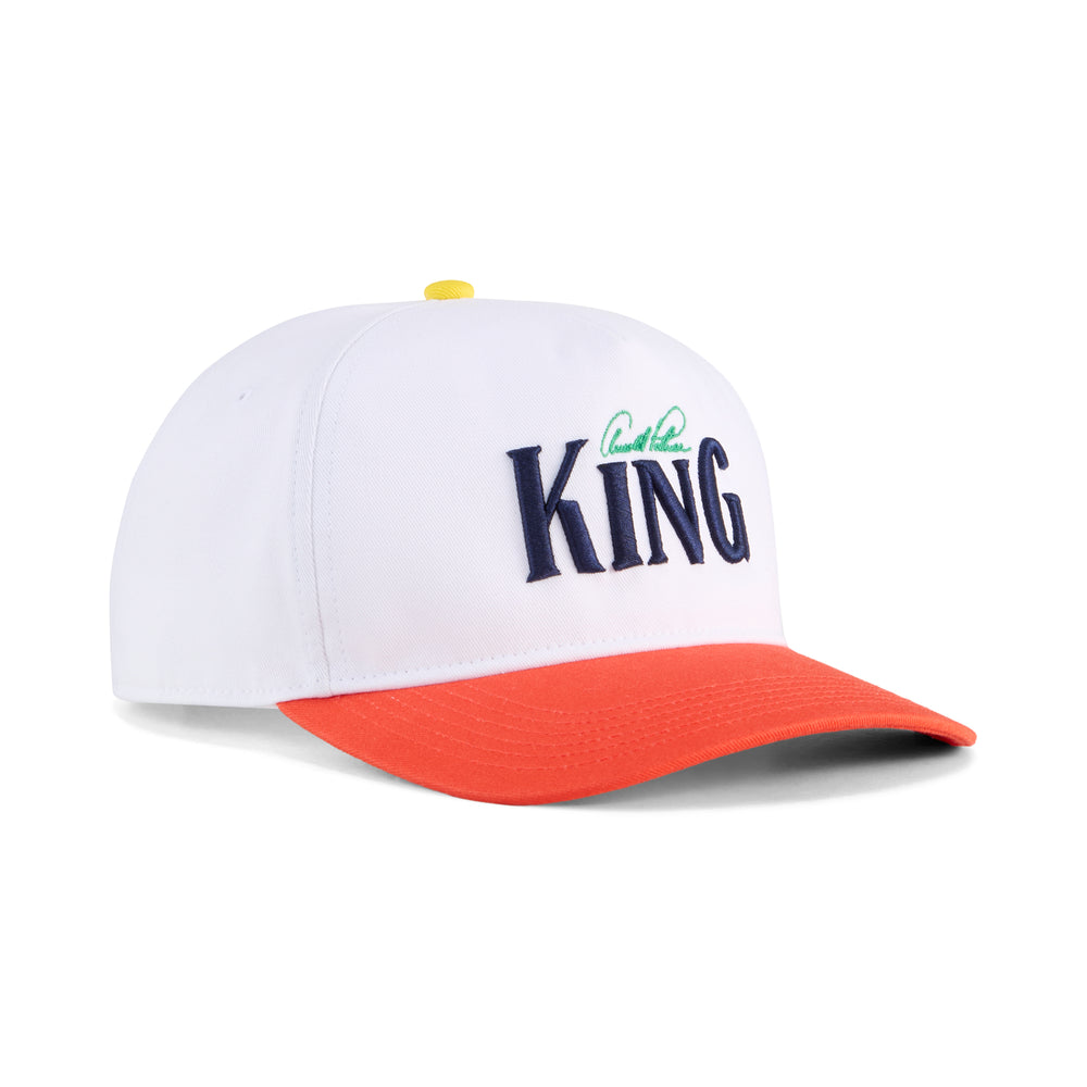 PUMA Golf AP King Golf Cap White glow / poinciana
