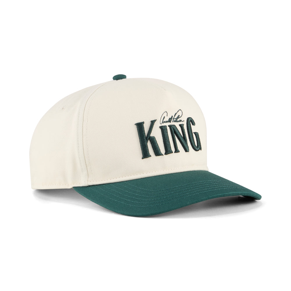 PUMA Golf AP King Golf Cap Alpine snow / forest green