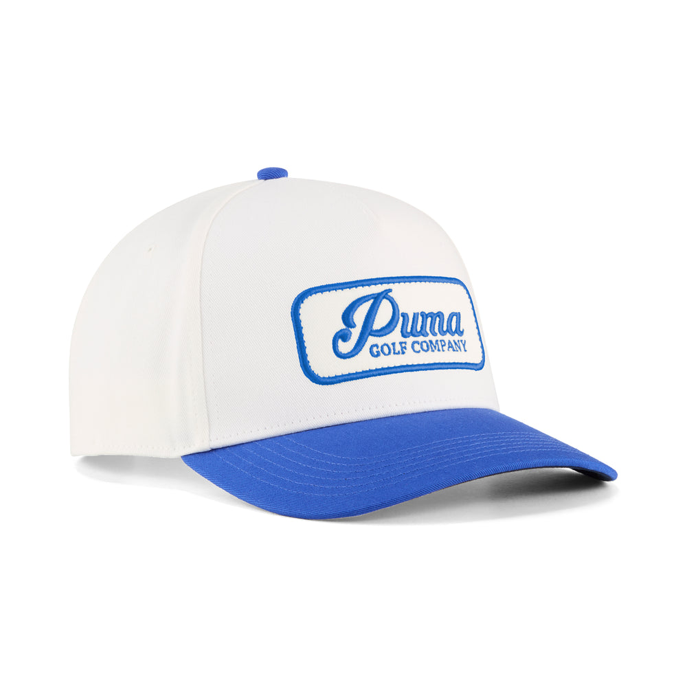 PUMA Golf Jupiter Golf Cap Warm white / royal sapphire
