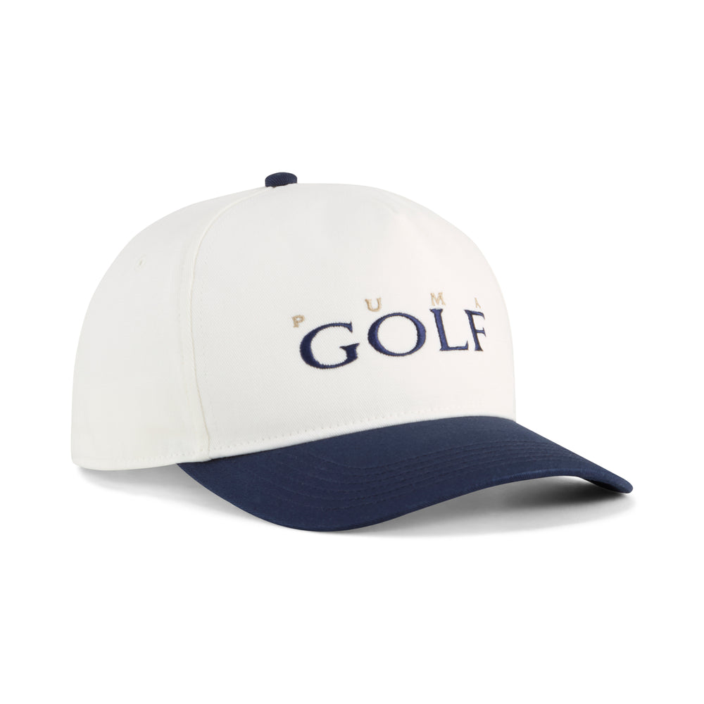 PUMA Golf Hobe Golf Cap Warm white / deep navy