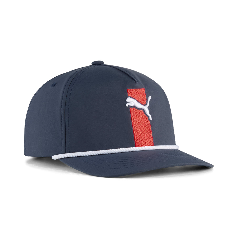 PUMA Golf Block Rope Golf Cap Deep navy