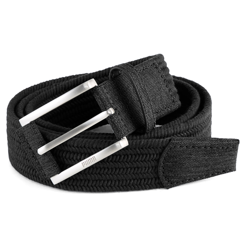PUMA Golf Stretch Weave Golf Belt Puma black / l/xl