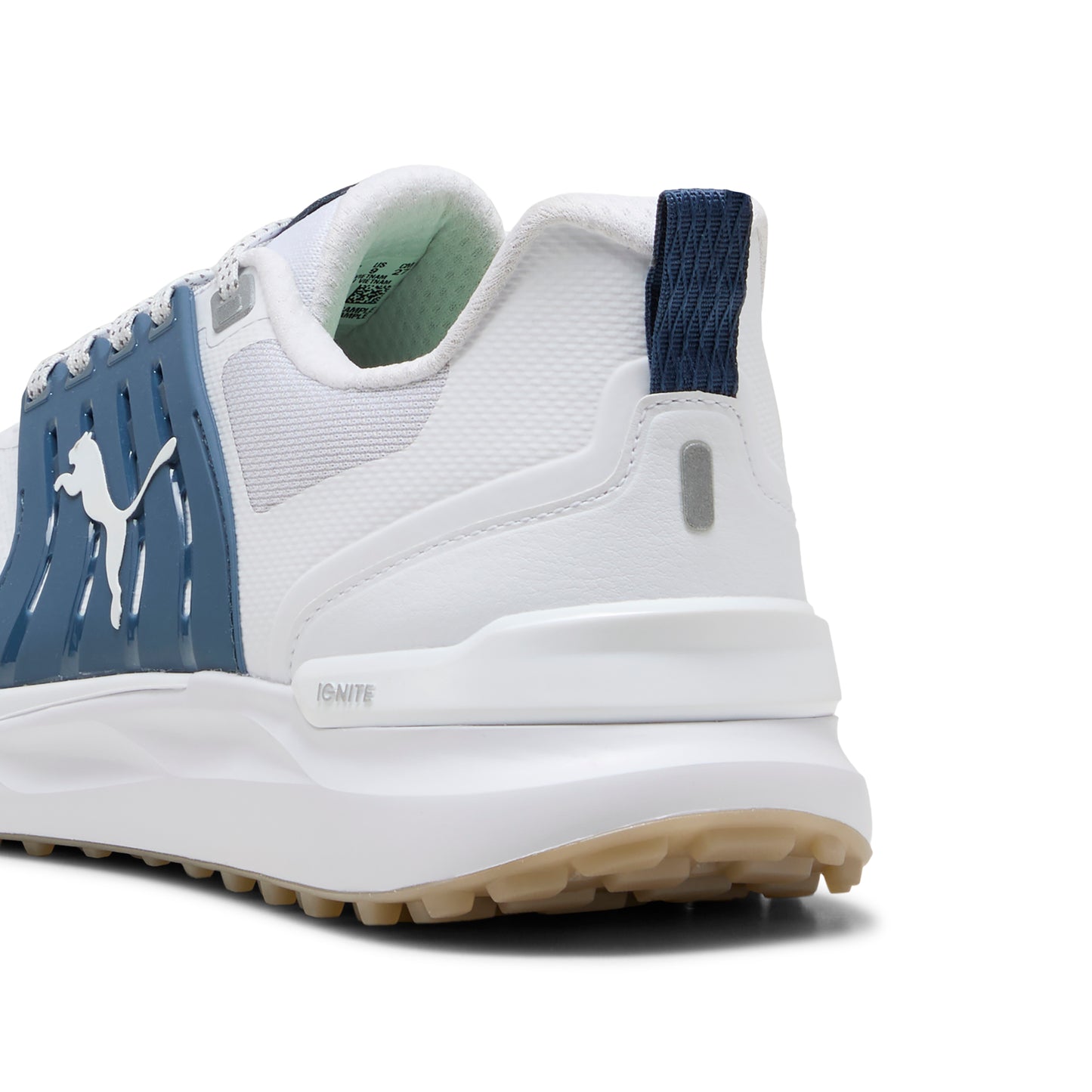 Puma White / Dark Indigo / Ice Coffee