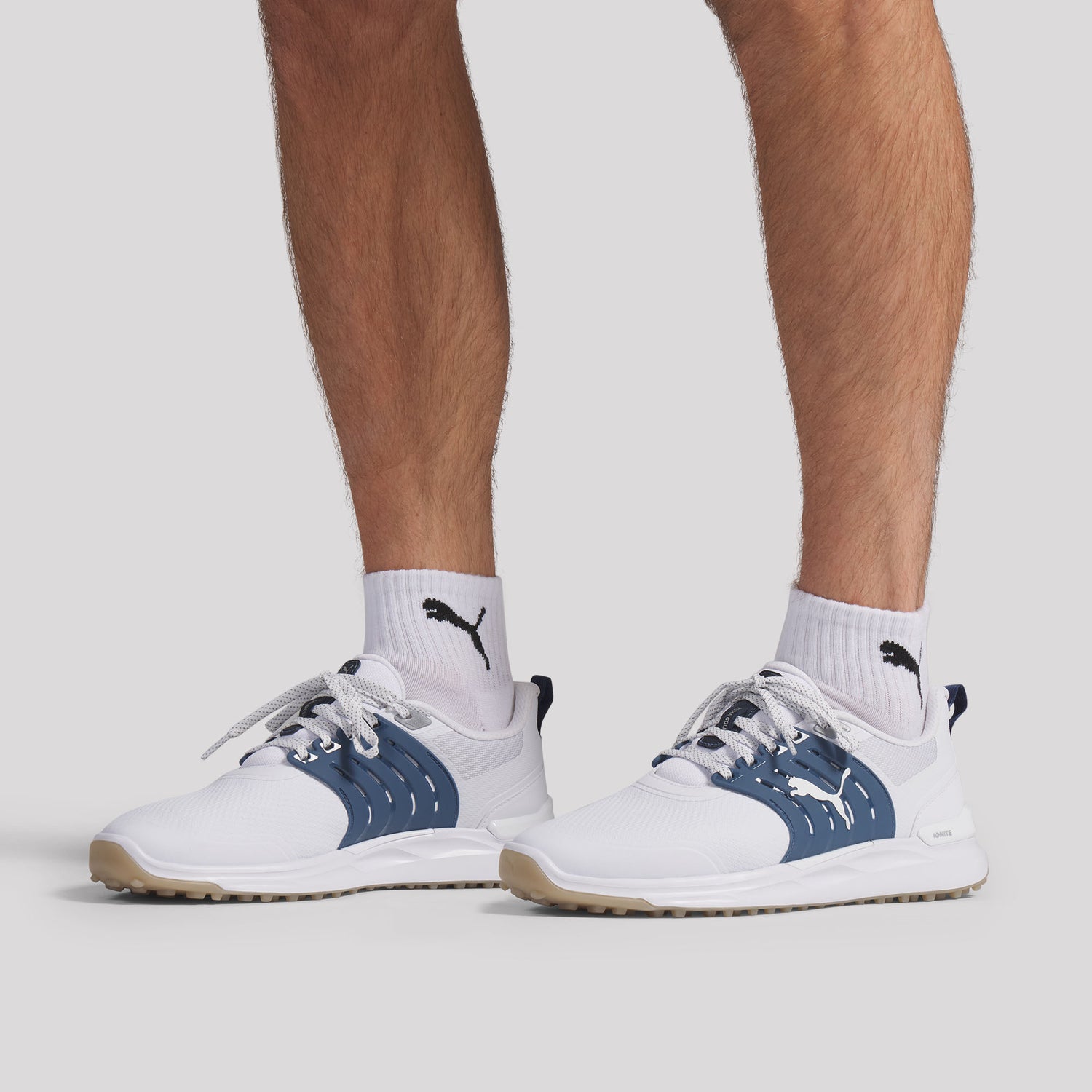 Puma White / Dark Indigo / Ice Coffee