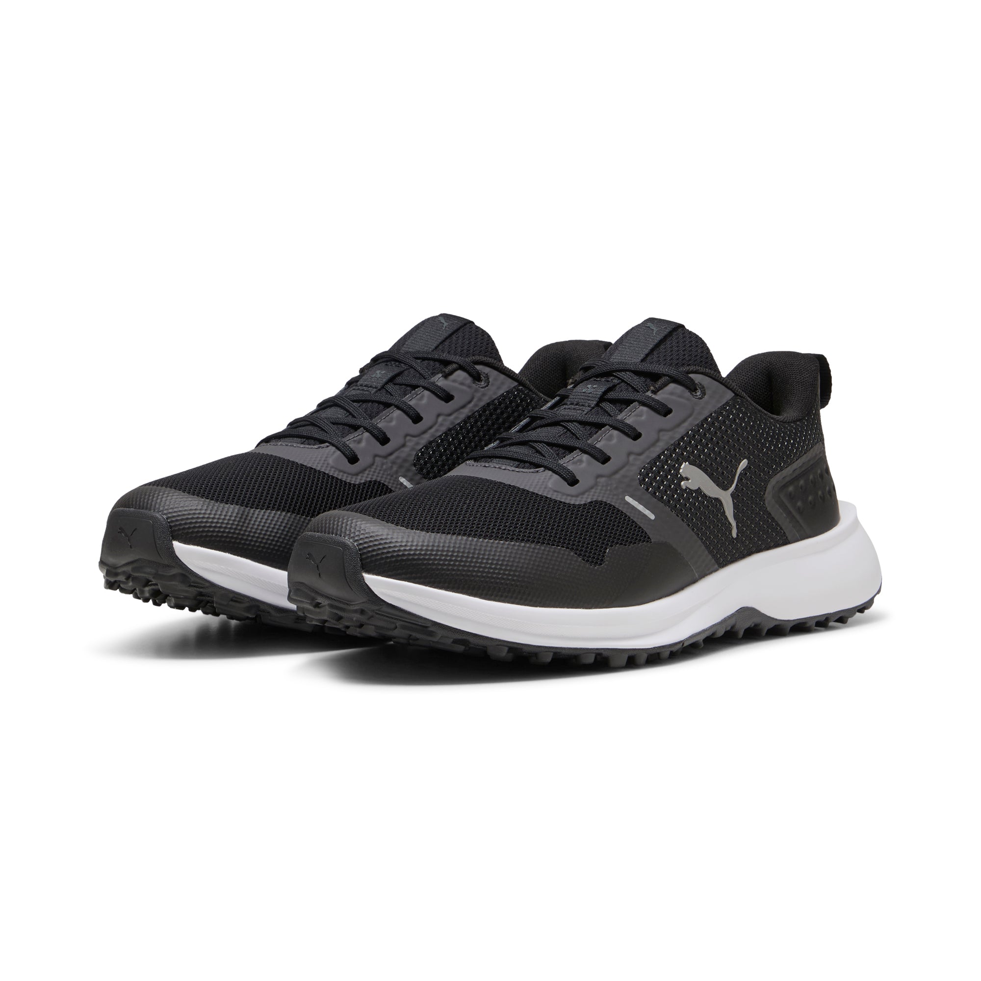 PUMA ブラック ゴルフシューズ FUSION Grip 6 Spikeless Golf Shoes – PUMA Golf