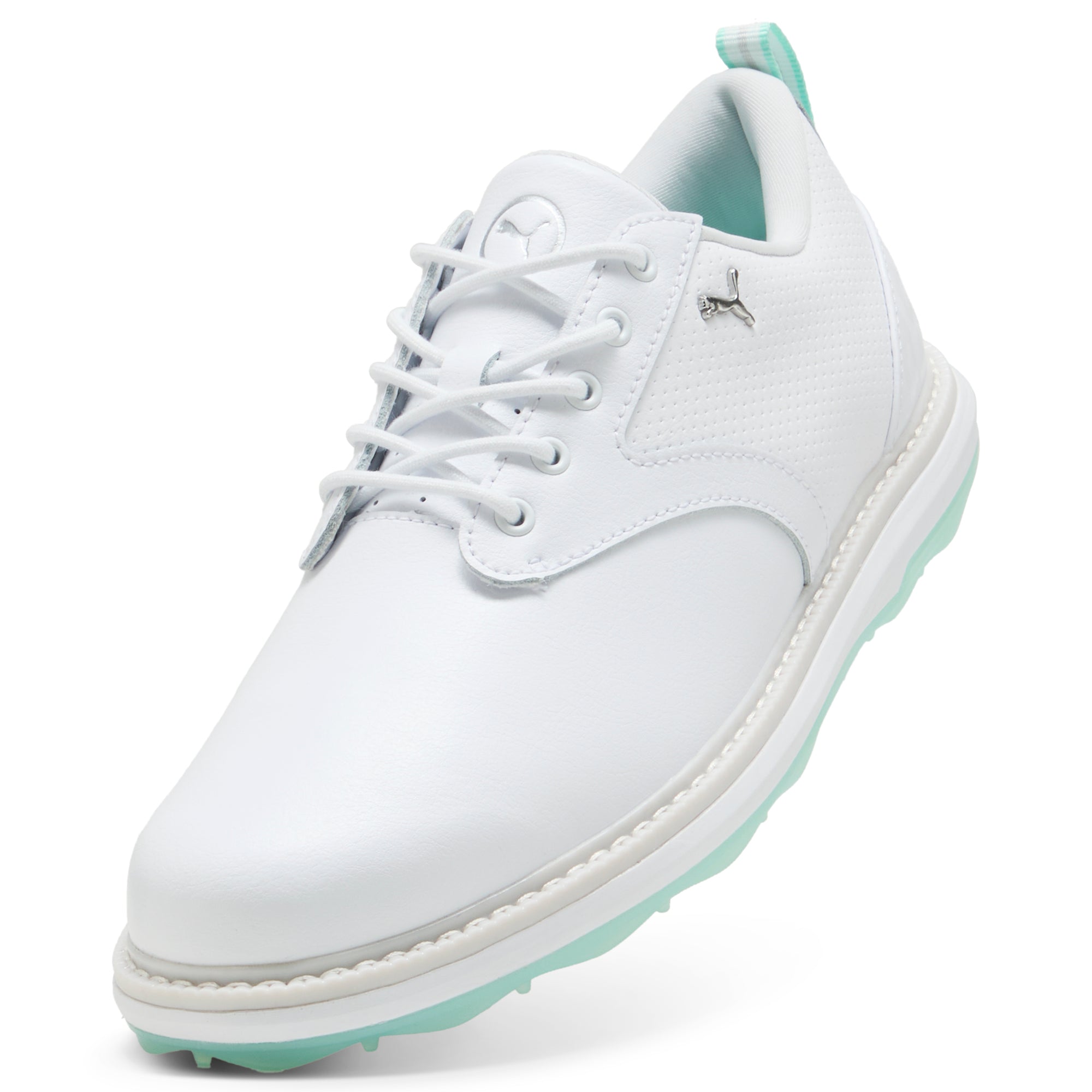 超美品✳︎PUMA ゴルフシューズ ホワイト puma_fusion_grip_6_evo_spikele