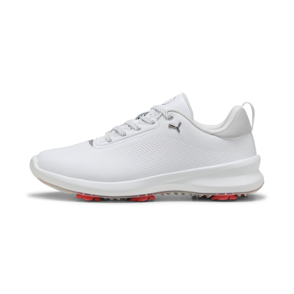 PUMA Golf Women's IGNITE BLAZE 2 Golf Shoes Puma white / peach frost / 8.5