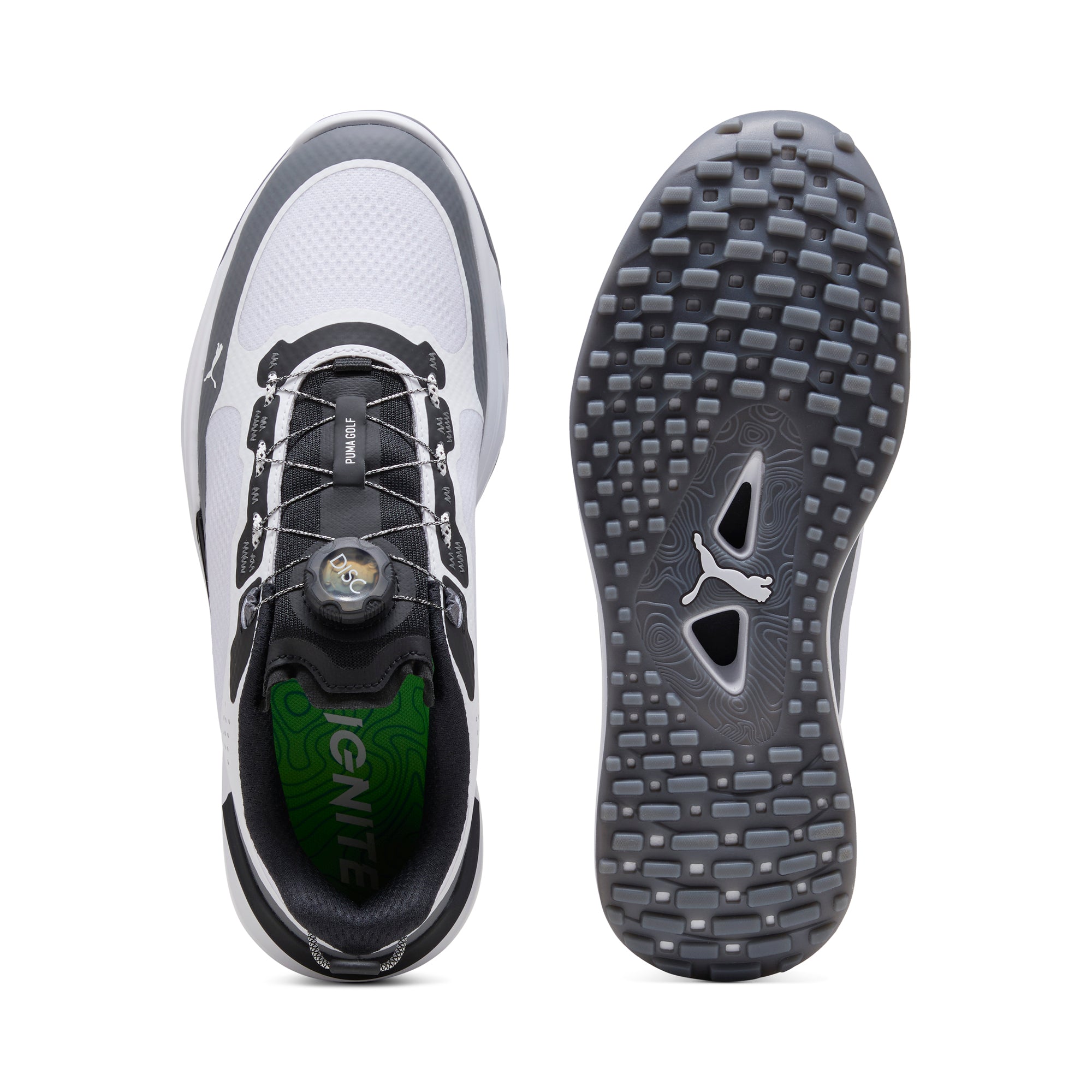 IGNITE ELEVATE 2 Disc Spikeless Golf Shoes – PUMA Golf