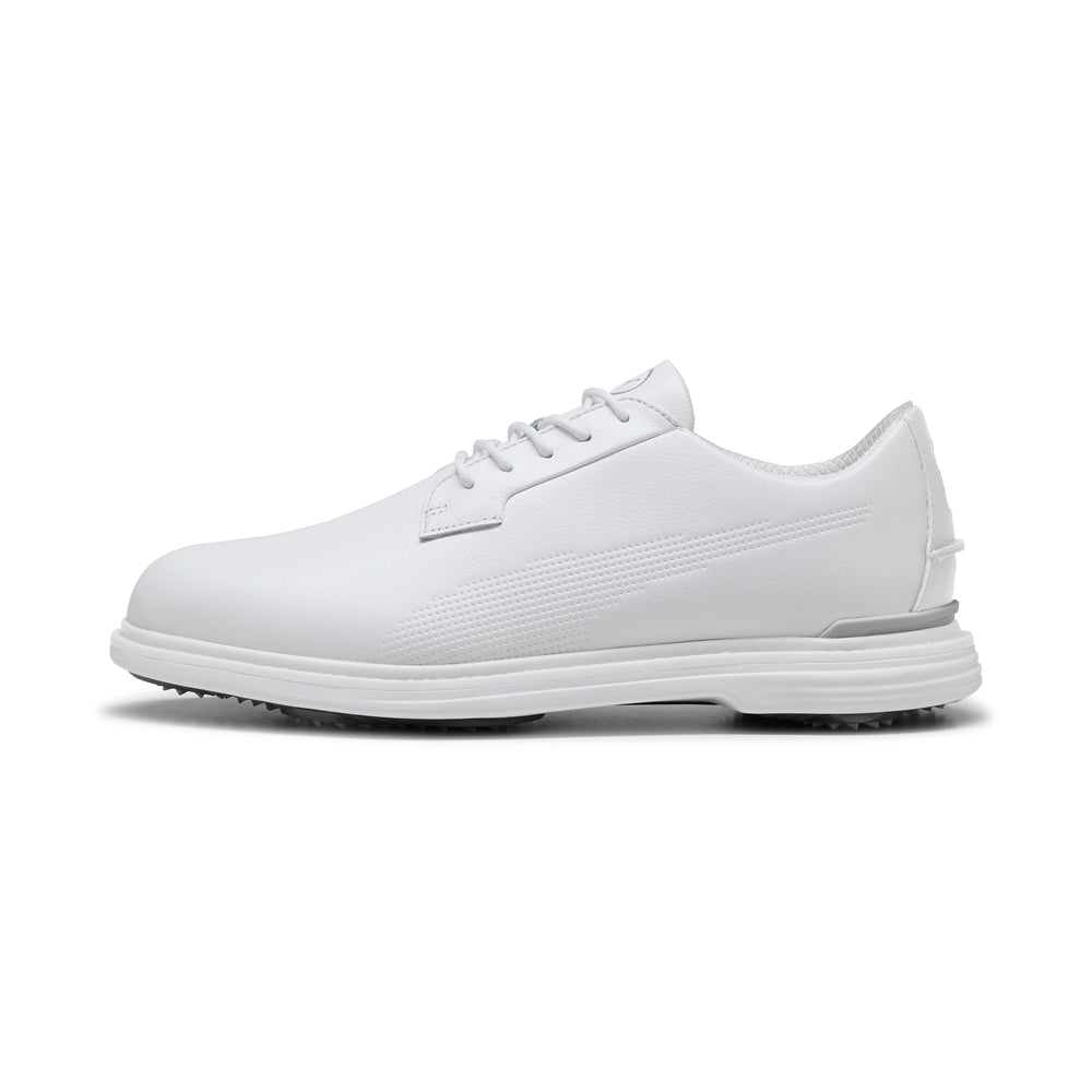 Royale Golf Shoes Puma white / slate sky / ash gray / 10