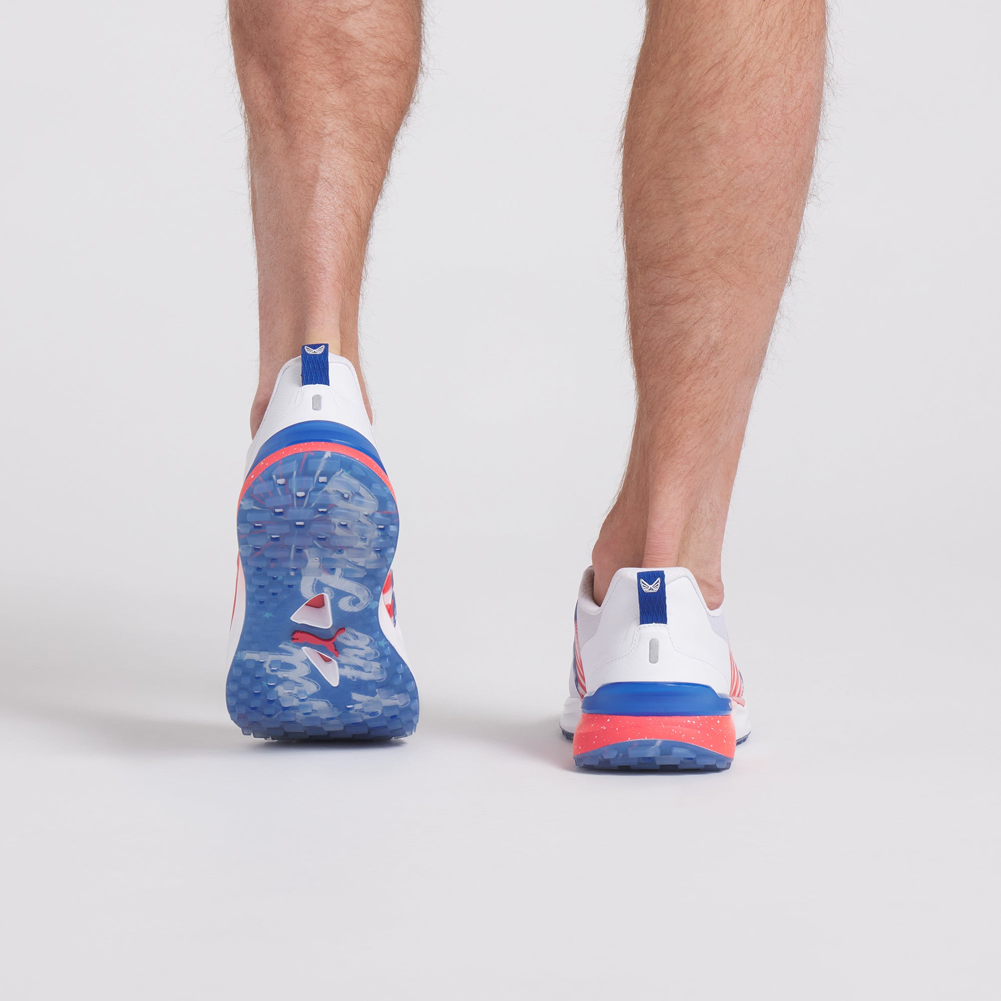 Puma White / Blue Streak / Strong Red