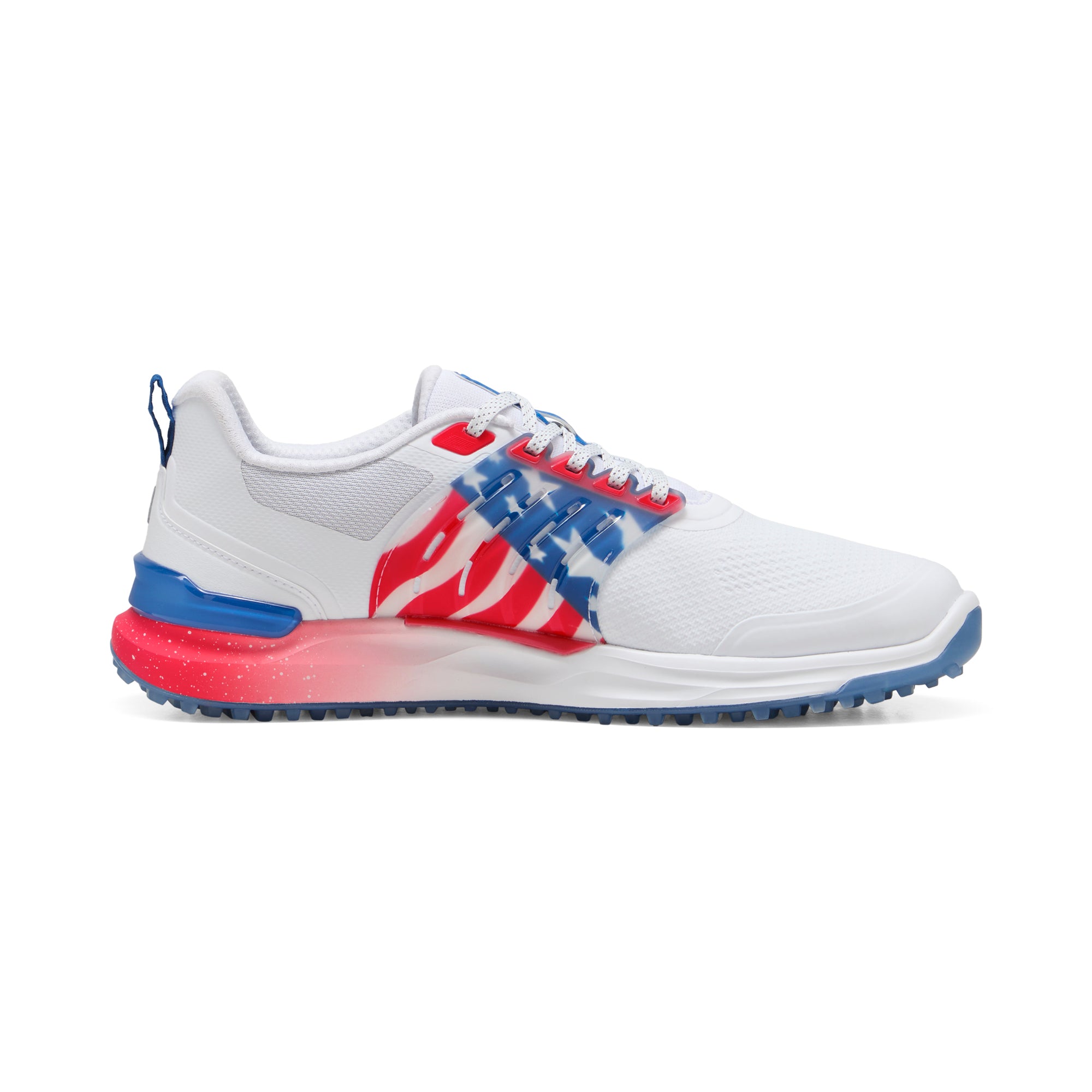 Puma White / Blue Streak / Strong Red