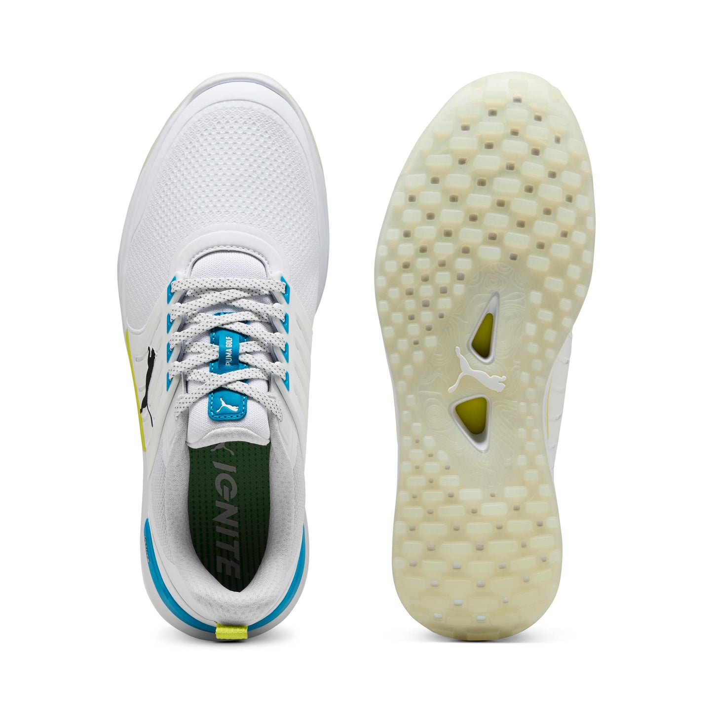 Puma White / Speed Blue / Apple Spritz