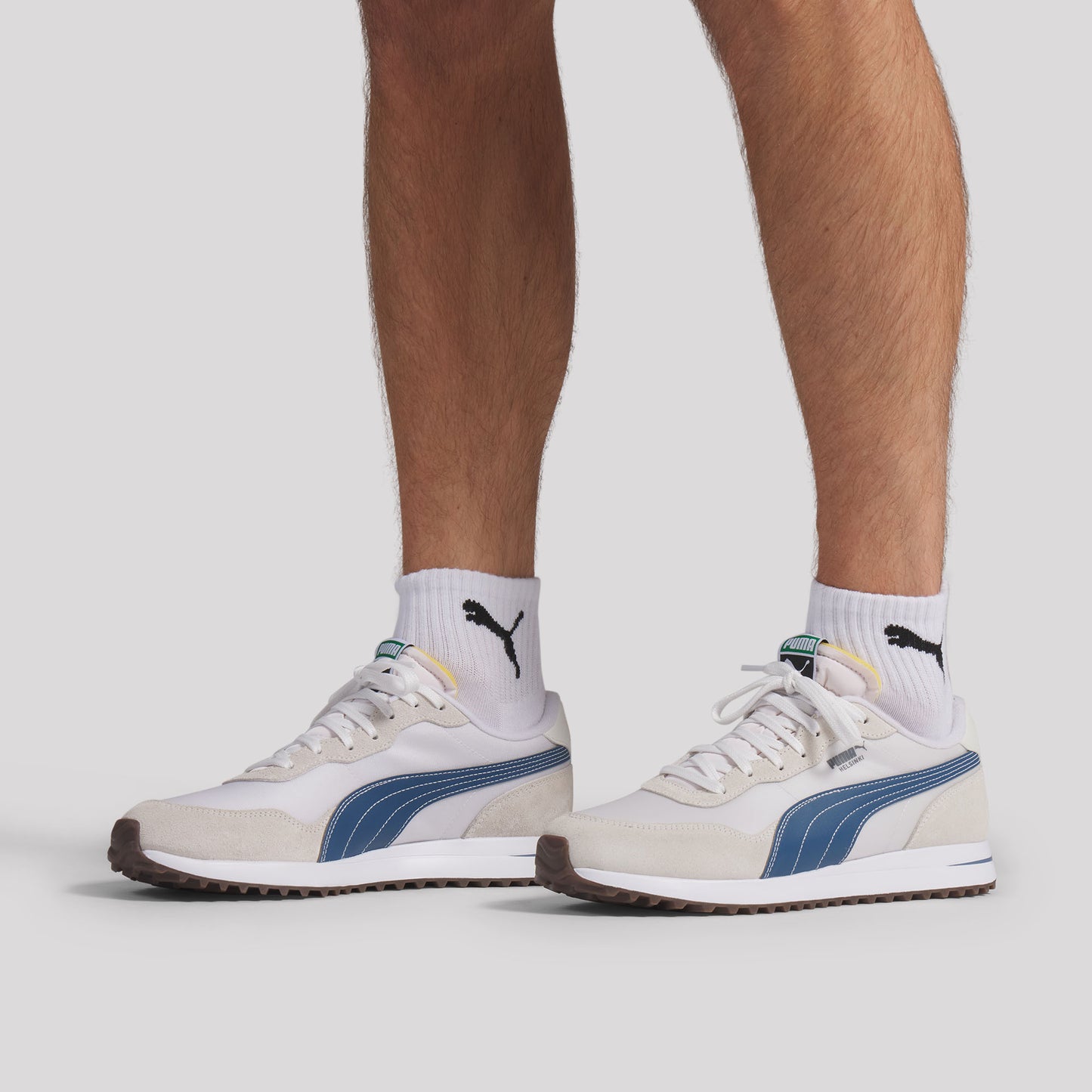 Puma White / Dark Indigo
