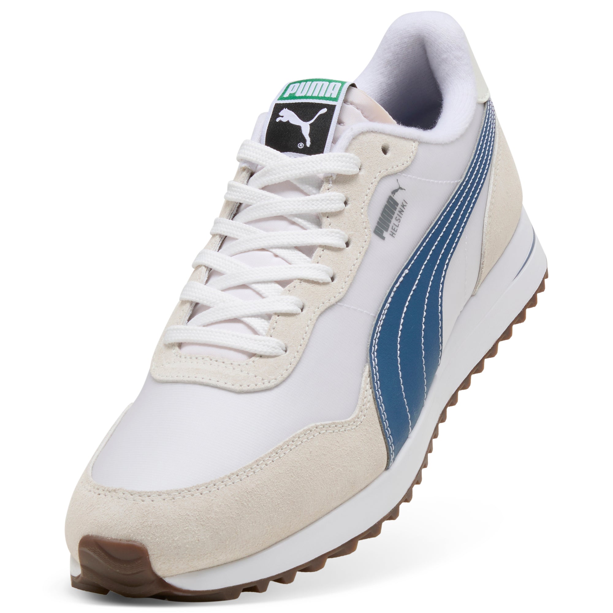 Puma White / Dark Indigo