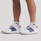 Puma White / Ice Coffee / Dark Indigo