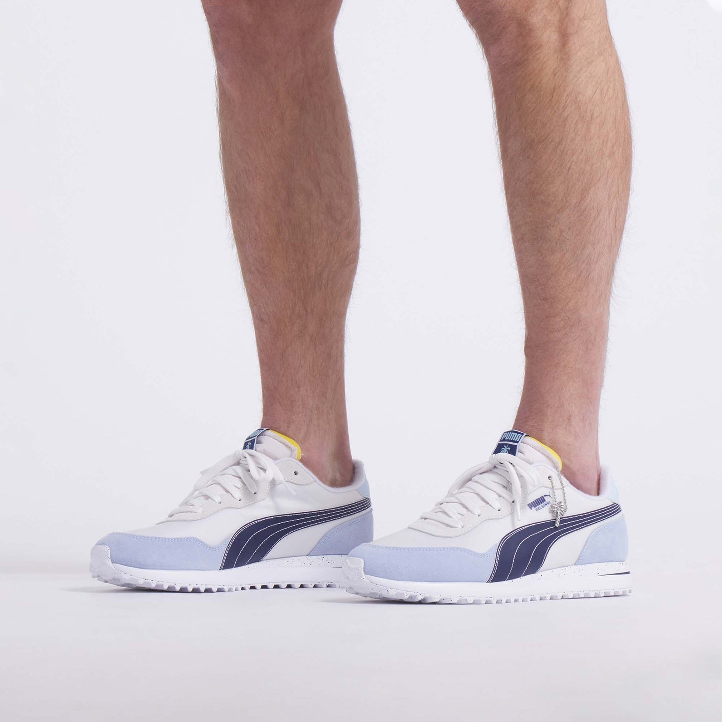Puma White / Haute Tropic / Deep Navy