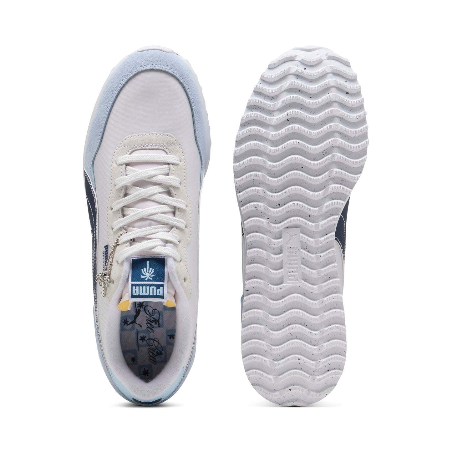 Puma White / Haute Tropic / Deep Navy