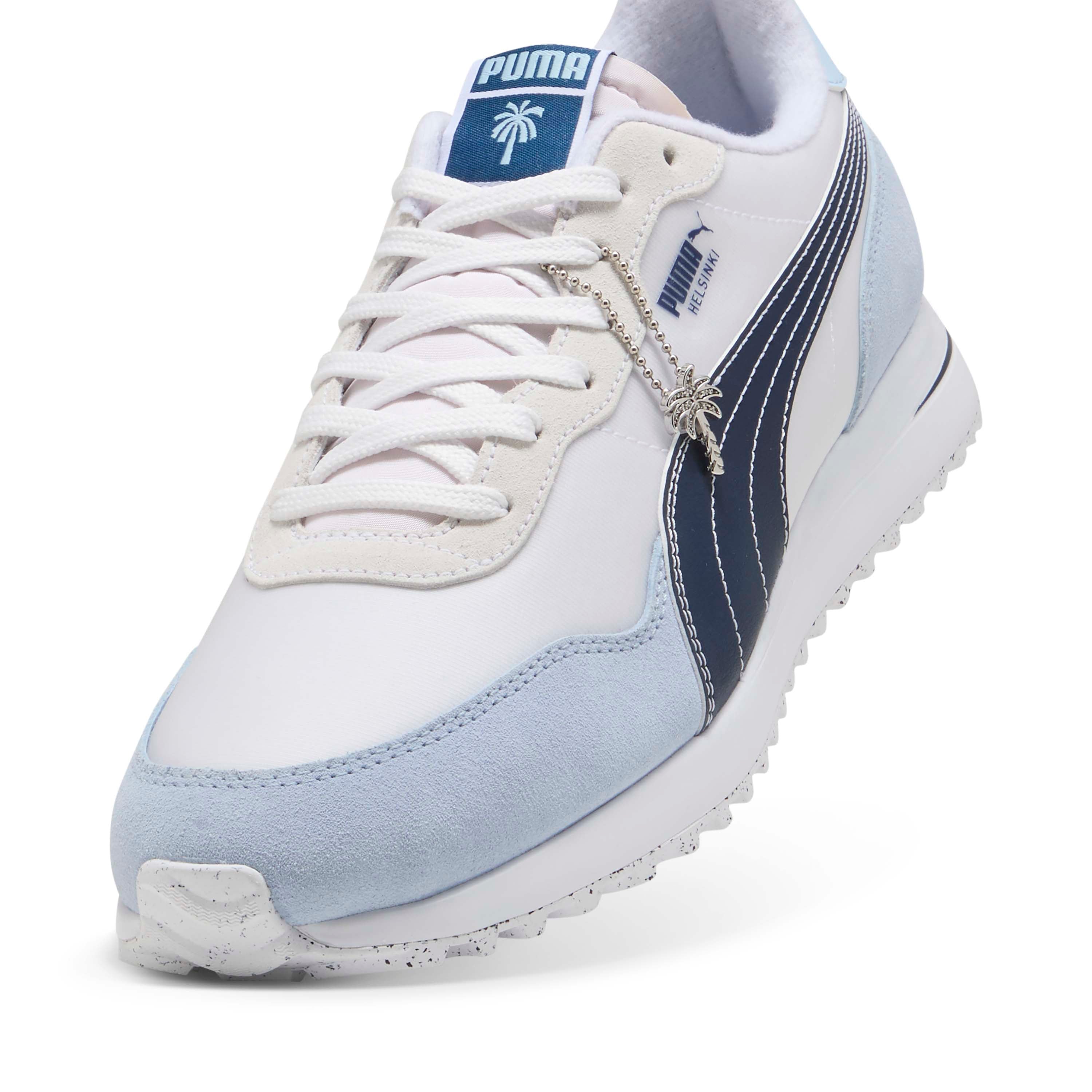 Puma White / Haute Tropic / Deep Navy