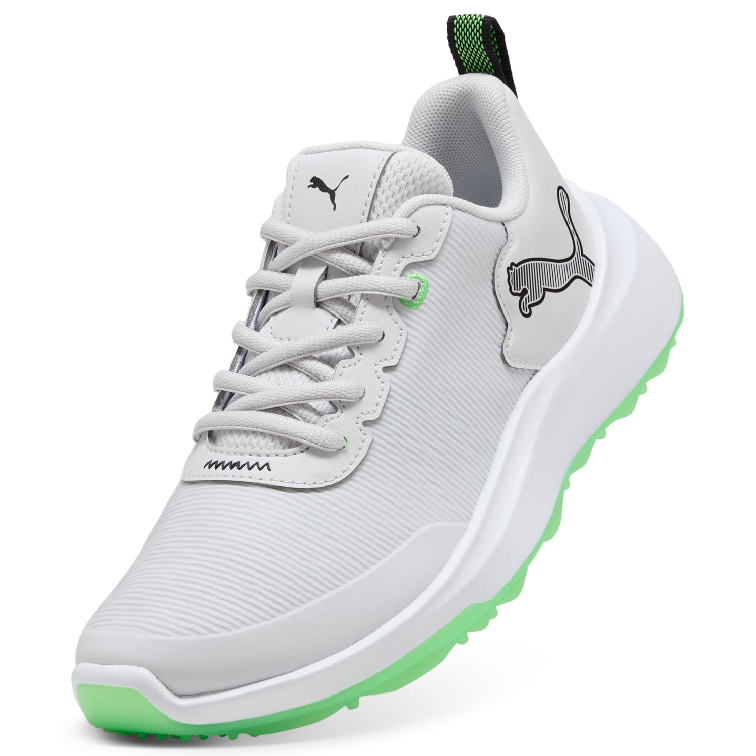 Feather Gray / Puma White / Fluro Green