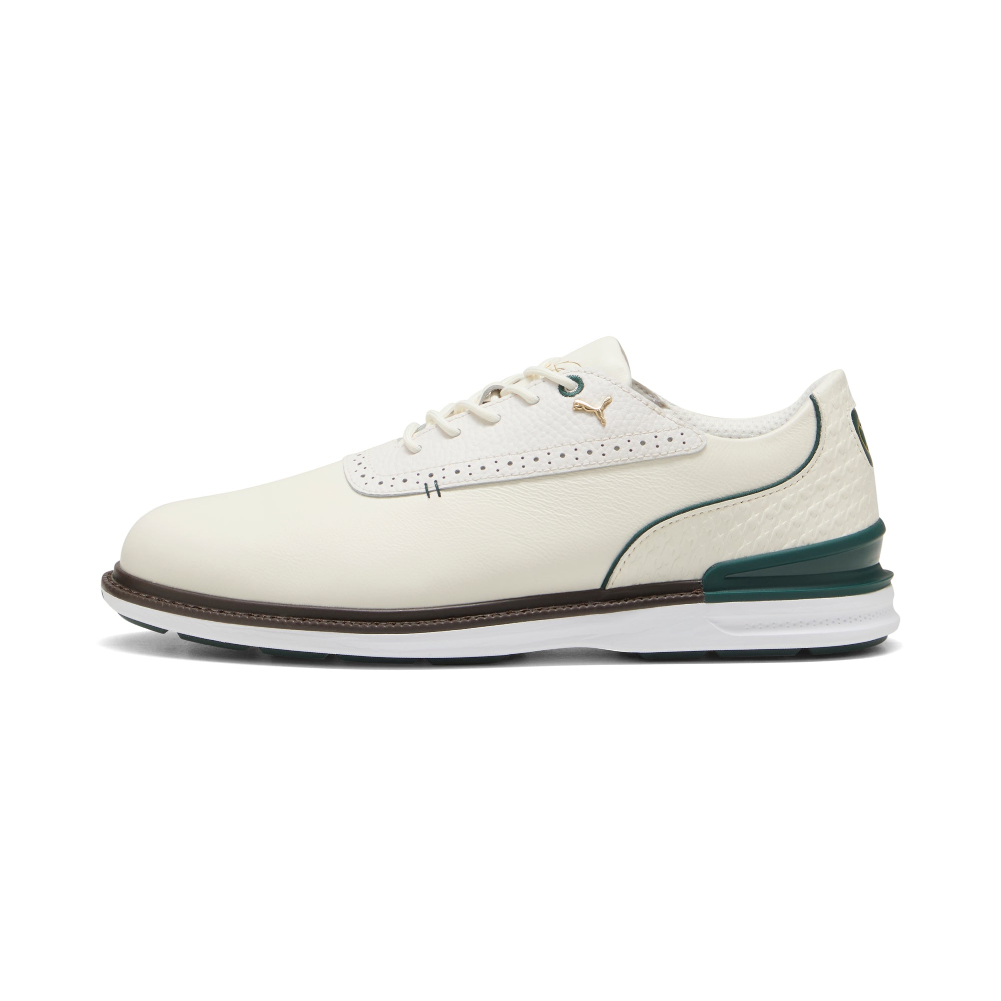 Puma White / Forest Green