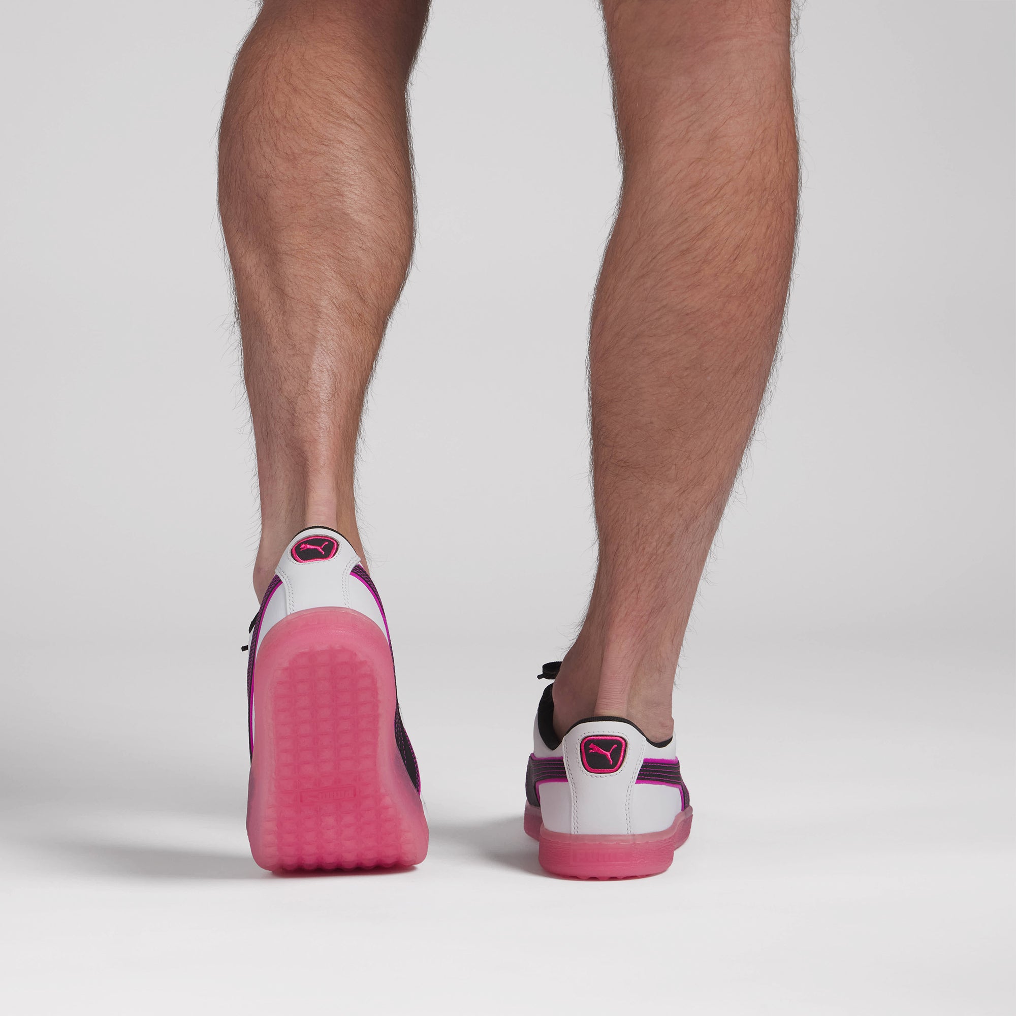 Puma White / Glowing Pink