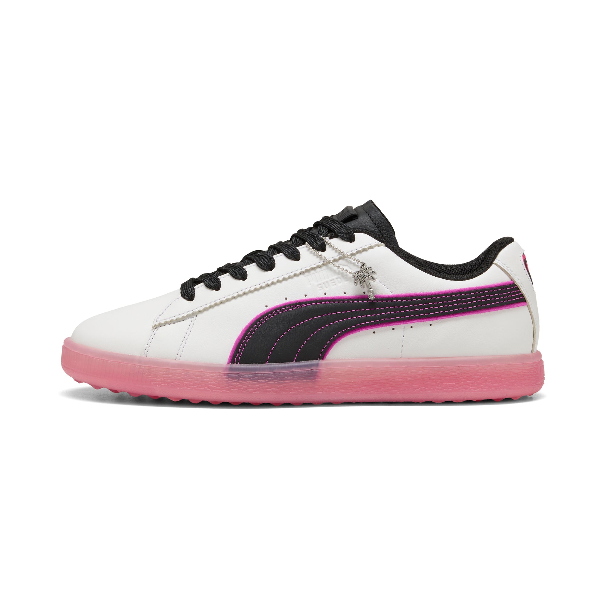 Puma White / Glowing Pink
