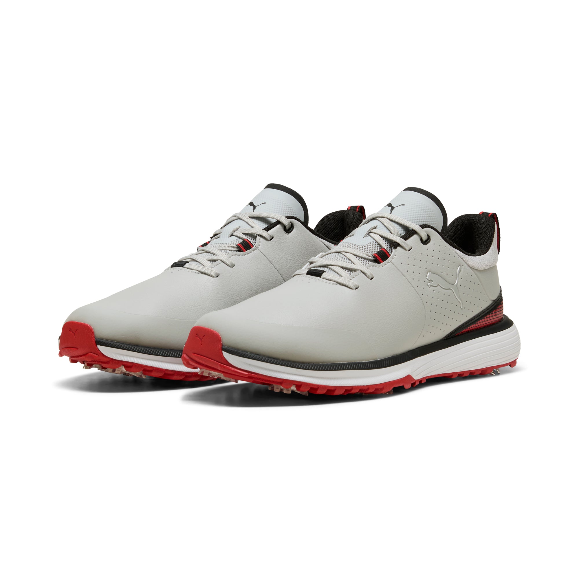 PUMA FUSION FOAM ゴルフシューズ Puma Junior Grip Fusion 2.0 Golf Shoes White/Rapture Rose - Carl's