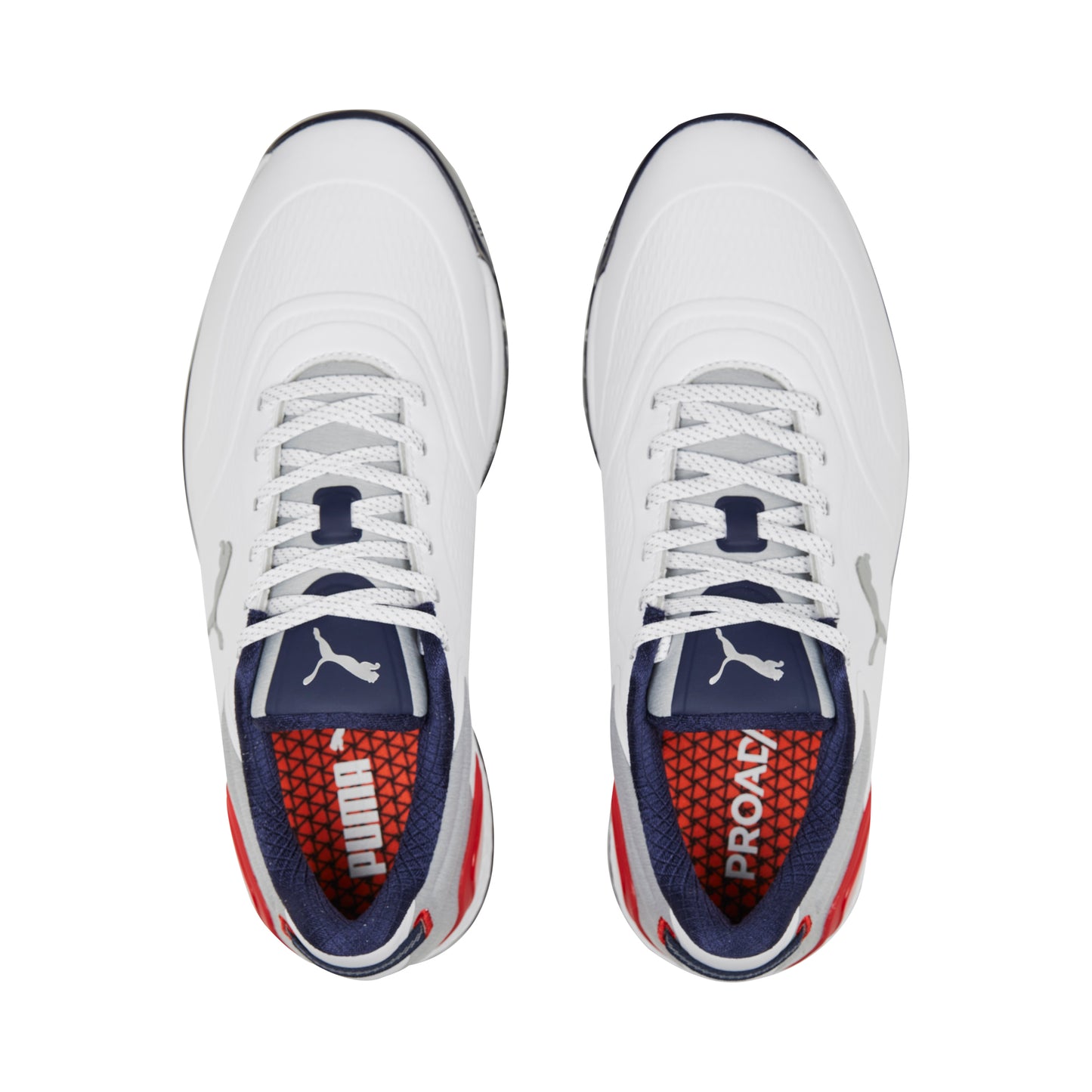 Puma White / Puma Navy / For All Time Red