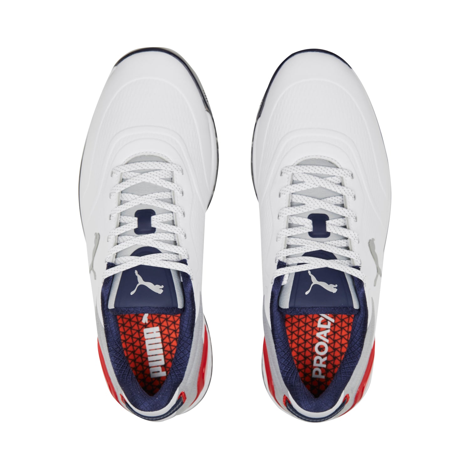 Puma White / Puma Navy / For All Time Red