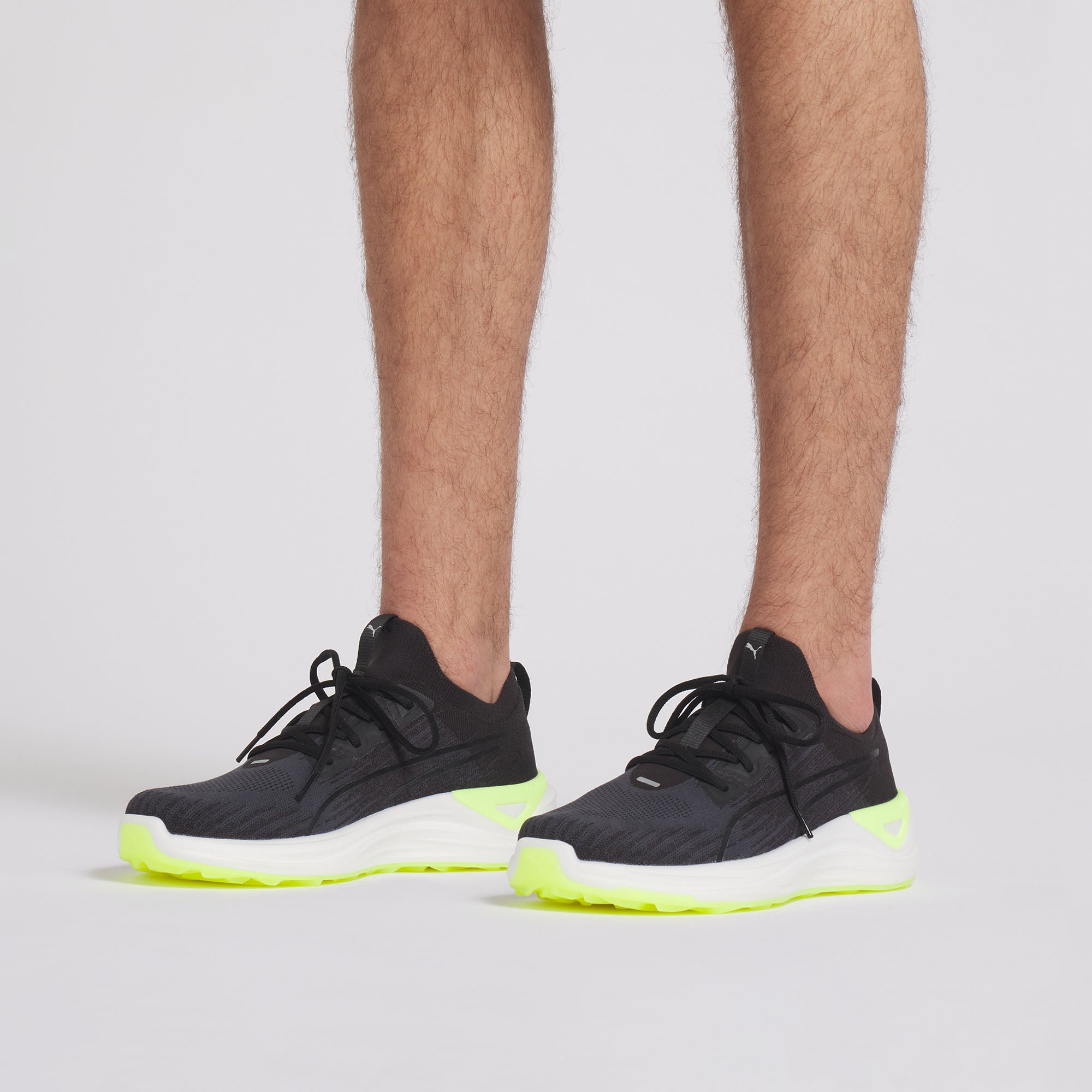 Puma Black / Strong Gray / Fast Yellow