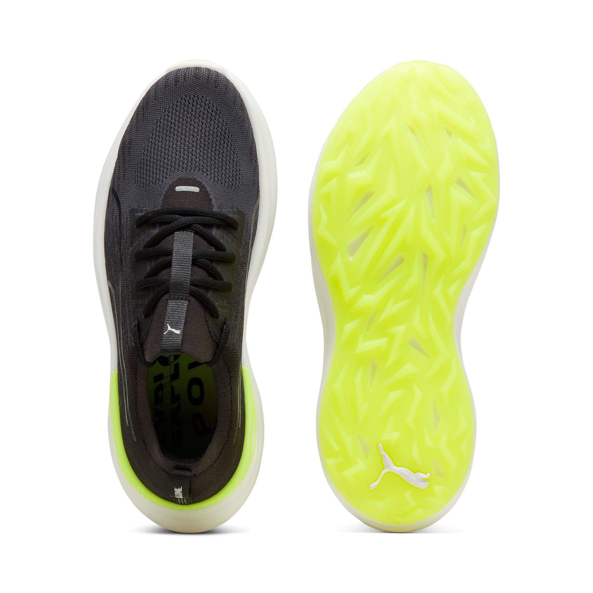 Puma Black / Strong Gray / Fast Yellow