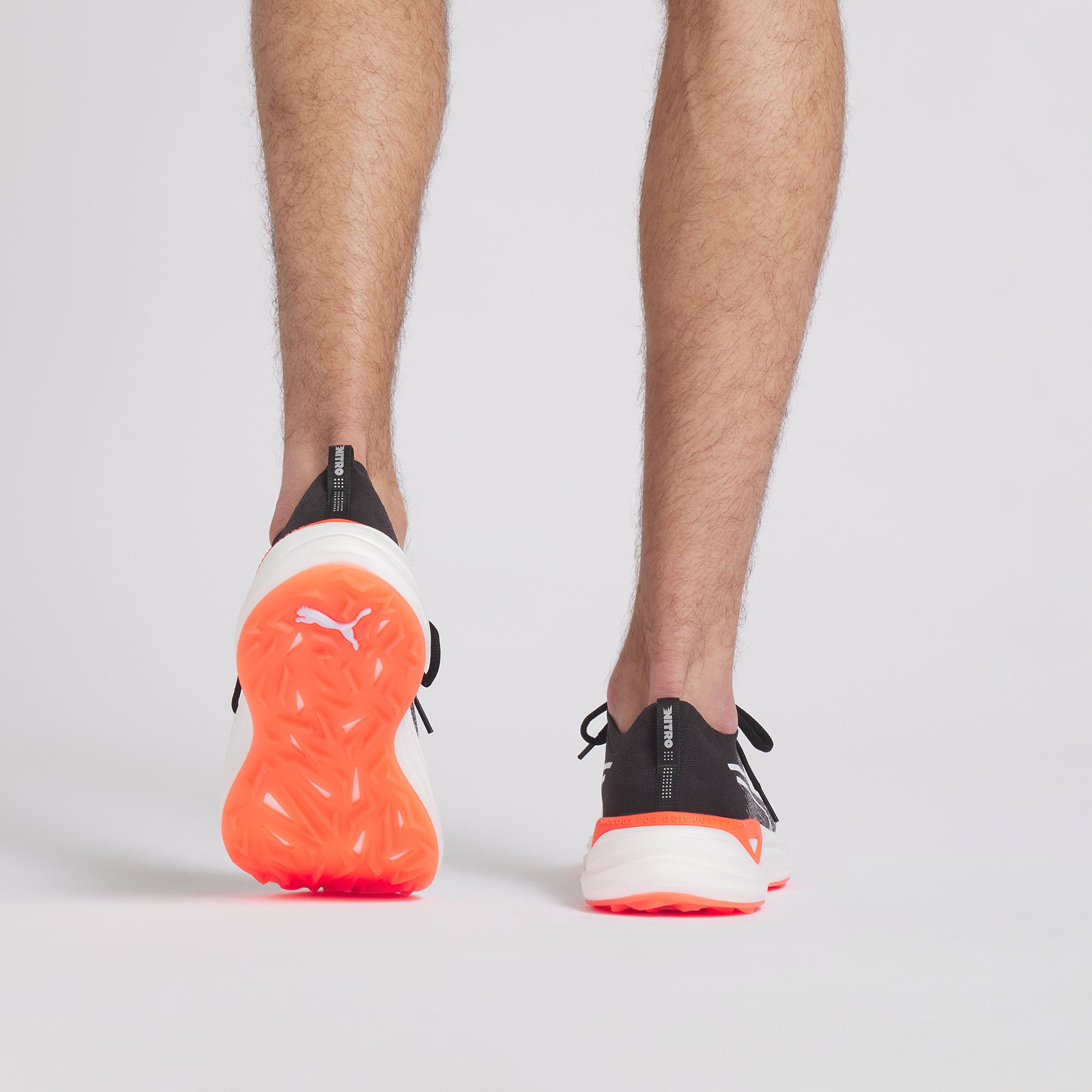 Puma White / Puma Black / Red Blast