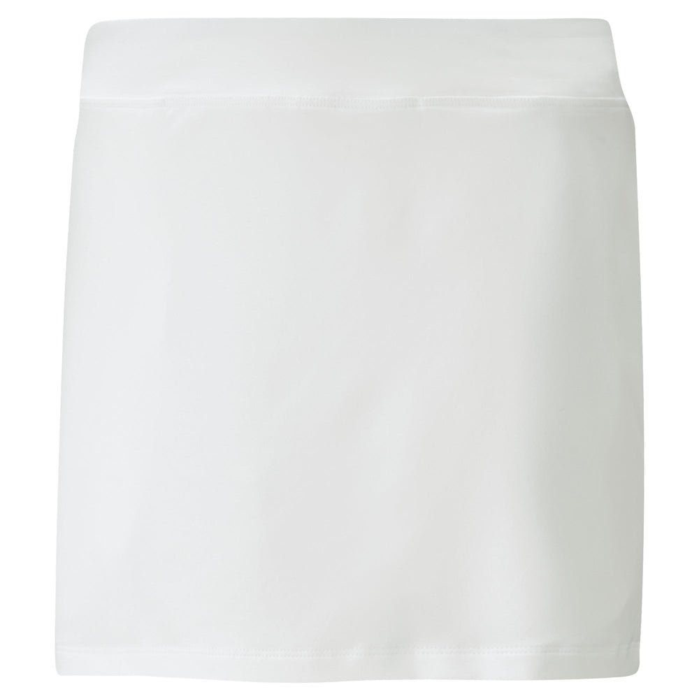 PUMA Golf Girl's Knit Golf Skirt Bright white / s