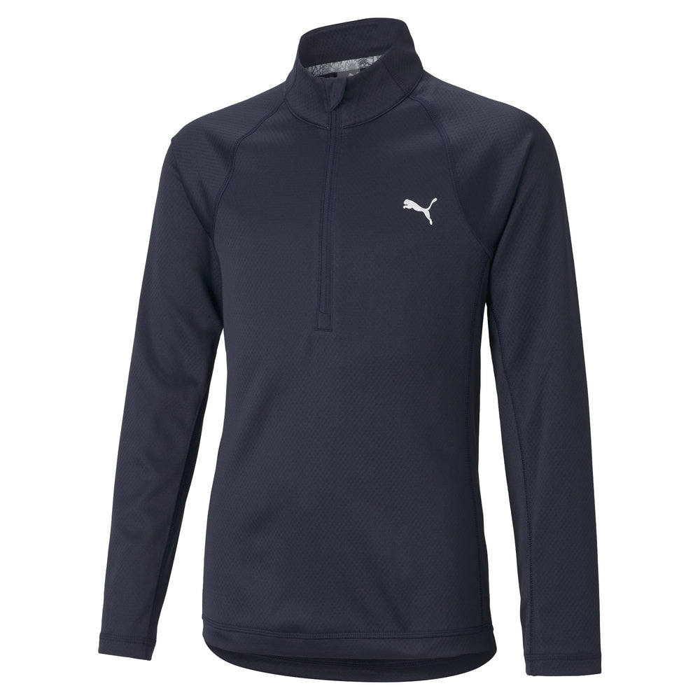 PUMA Golf Girl's Golf 1/4 Zip Navy blazer / xl