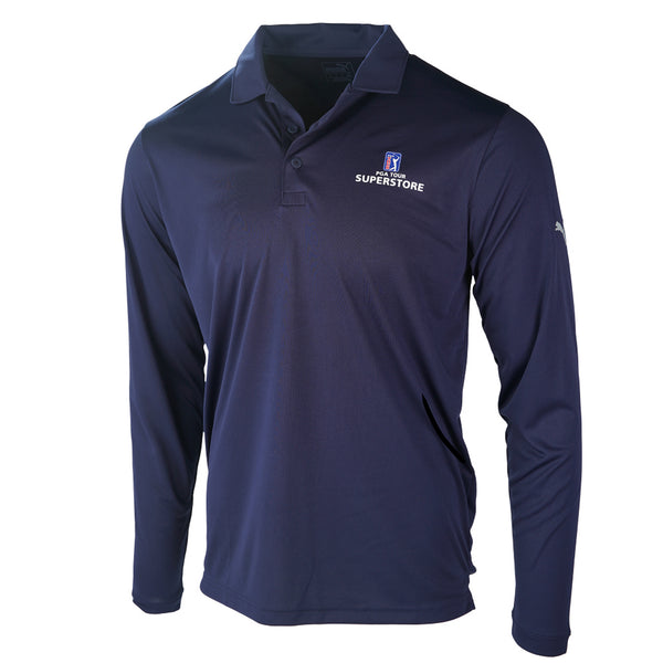Roswell Long Sleeve Golf Polo – PUMA Golf