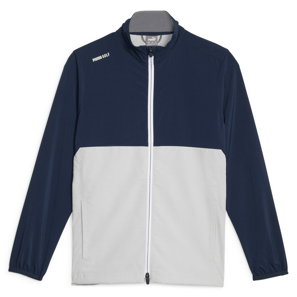 Boy's Monterey Wind Golf Jacket Navy blazer / ash gray / xs