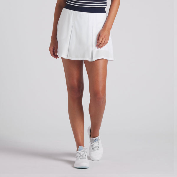 PUMA プーマ ゴルフWボンディングスカート ホワイト Women's Club Pleated Golf Skirt – PUMA Golf